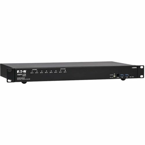 Tripp Lite series B024-H4U08 KVM Switchbox - TAA Compliant - 8 Computer(s) - 1 Local User(s) - 4096 x 2160 - 50 Hz, 60 Hz 