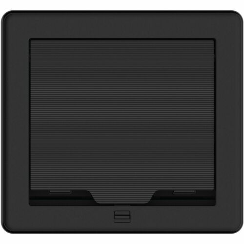 Crestron FlipTop FT2-700-MECH-PTL-B Cable Organizer - Black - Pass-Through Lid - Metal