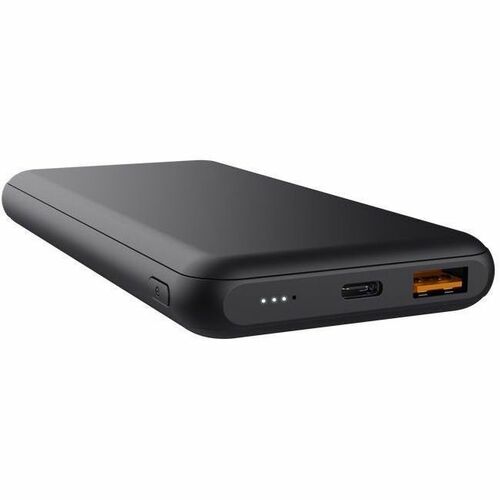 Trust Redoh Power Bank - Black - For Smartphone, Tablet PC - Lithium Ion (Li-Ion) Polymer - 10000 mAh - 18 A - 3.7 V DC Ou