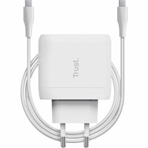 Trust Maxo 65 W AC Adapter - Universal Adapter - For Notebook, Smartphone, Tablet PC, USB Type C Device - 120 V AC, 230 V 