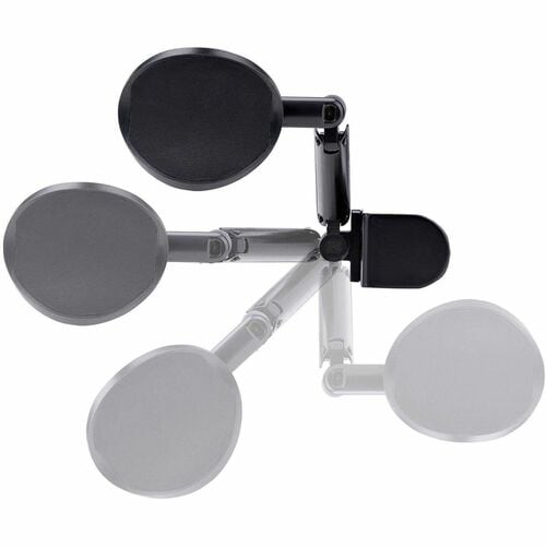 StarTech.com Adjustable Arm Rest for Office Desk, Ergonomic Arm/Elbow Support, 360-Degree Rotation, Clamp-On/No Drill Inst