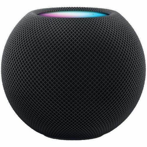 Apple HomePod mini 蓝牙 智能音箱 - Siri 支持 - 午夜黑 - Surround Sound - 无线局域网