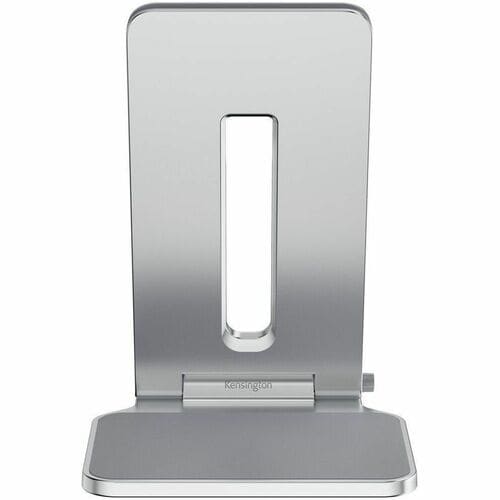 Kensington Elevated Stand for Surface - Desktop - Platinum - For Tablet, Workstation - Tilt, Compact, Portable, Foldable, 
