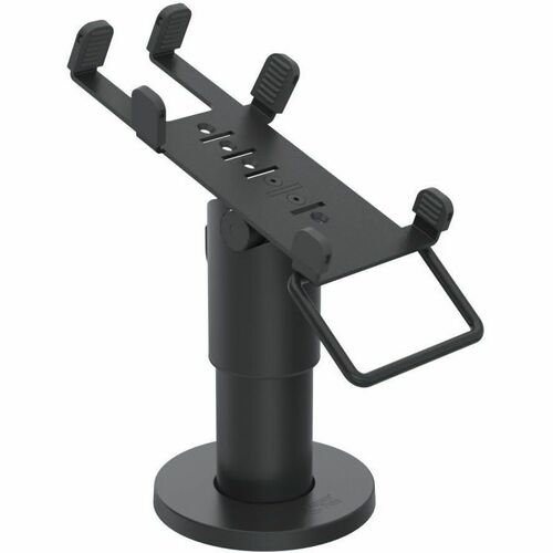 SpacePole Counter Mount for Payment Terminal - Black - Metal - 1 / Box