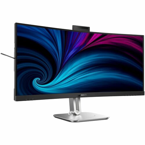 Philips 34B2U6603CH 34 Zoll Class UWQHD Gekrümmter Bildschirm LCD-Monitor - 86,4 cm (34 Zoll) Viewable - 3440 x 1440 Pixel