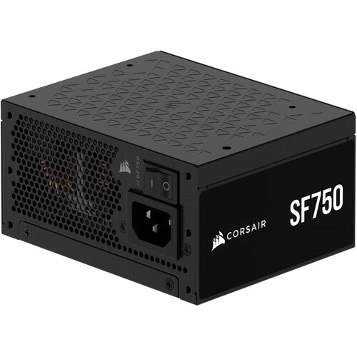 Corsair SF RPS0205 750W Power Supply - Black - SFX - 120 V AC, 230 V AC Input - 3.3 V DC, 5 V DC, 12 V DC, 5 V SB Output -