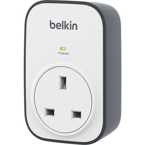 Belkin SurgeCube Surge Suppressor/Protector - 1 x AC Power, 2 x USB - Input5 V DC Output - External