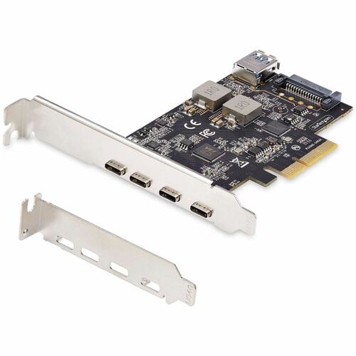 StarTech.com Scheda di Espansione PCIe USB a 5 porte, USB 3.2 10Gbps, 4x USB-C, 1x USB-A interna, scheda controller PCIe U