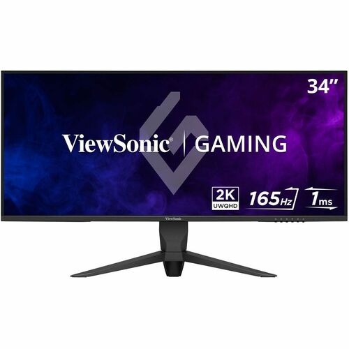 ViewSonic VX3418-2K 34" Class UW-QHD Gaming LED Monitor - 21:9 - Black - 34" Viewable - Vertical Alignment (VA) - LED Back