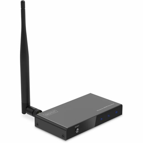 Digitus Video Extender Receiver - Wired/Wireless - 4 Output Device - 100 m Range - 1 x HDMI Out - 1 - 1080p - 1920 x 1080 