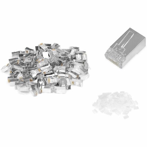 Digitus Netzwerkanschluss - 100 - Abschirmung - Glasklar