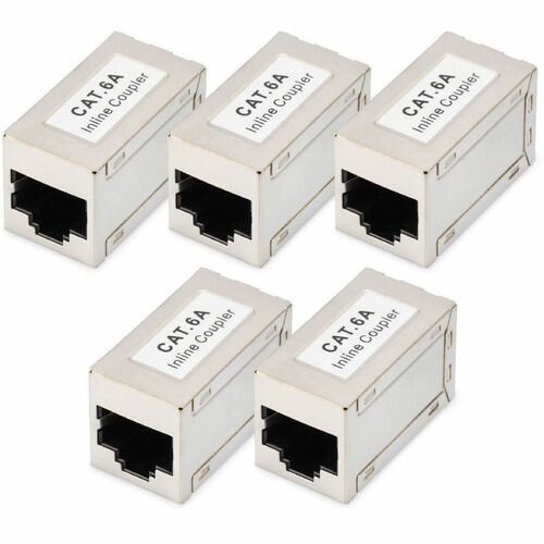 Digitus Netzwerkadapter - 5 Stück - Nickel, Golden Kontakt