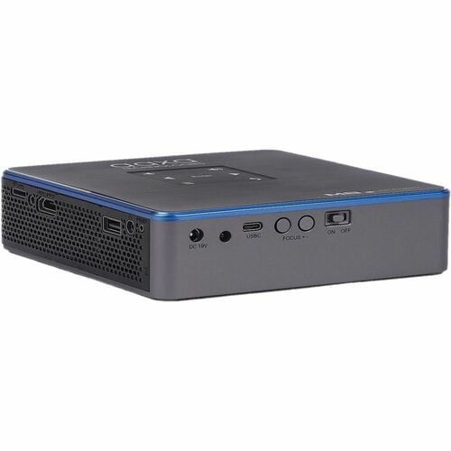 AAXA Technologies MP-800-01 DLP Projector - 16:9 - Portable - Black, Gray - 1920 x 1080 - Front - 2160p - 30000 Hour Norma