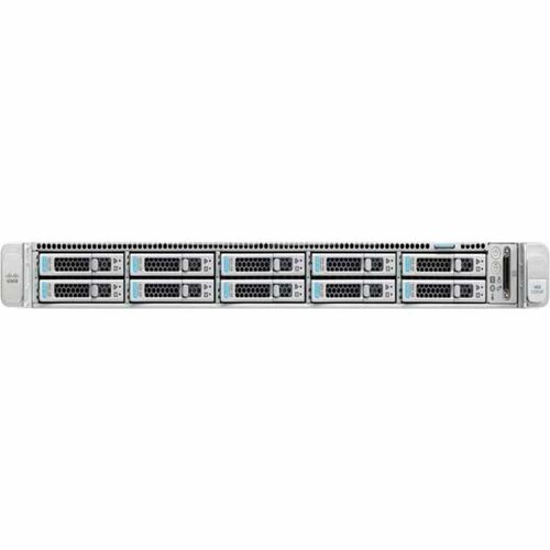 Cisco Barebone System - 1U Rack-mountable - 2 x Processor Support - Intel C741 Chip - 4 TB DDR5 SDRAM Maximum RAM Support 