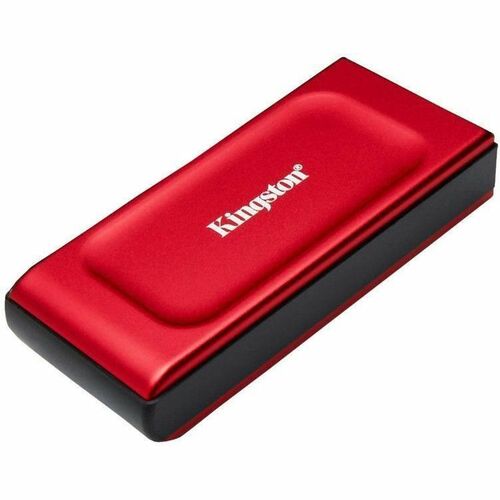 Kingston Tragbar Solid State-Laufwerk - Extern - 2 TB - Rot - Speichersystem Unterstütztes Gerät - USB 3.2 (Gen 2) - 1050 