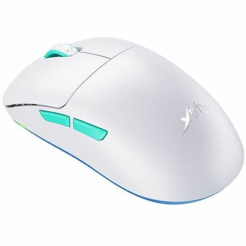 CHERRY XTRFY M8 Rato para jogos - Frequência de rádio - USB tipo A - Ótico - Branco - Cabo/sem fios - 2.40 GHz - Recarregá