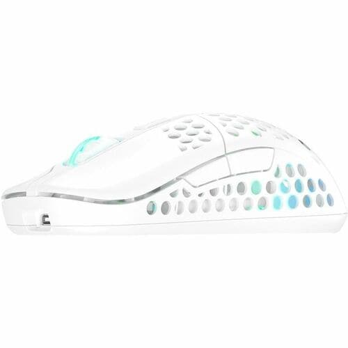 CHERRY XTRFY M42W-RGB-WHITE Rato para jogos - Frequência de rádio - USB, USB Tipo C - Ótico - Branco - Sem fios - 2.40 GHz