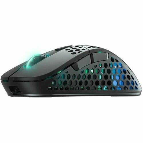 CHERRY XTRFY M4 Rato para jogos - Frequência de rádio - USB tipo A - Ótico - Preto - Sem fios - 2.40 GHz - Recarregável - 