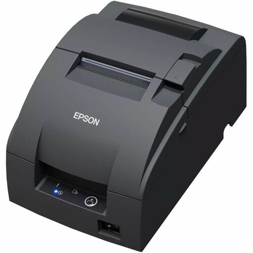 Stampante a trasferimento termico Epson TM-U220IIB (142A0) - Grigio scuro - Stampa etichette/ricevute - 470 lps Mono - Aut