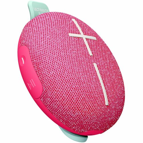 Ultimate Ears MINIROLL Portable Bluetooth Speaker System - Calming Pink - Battery Rechargeable