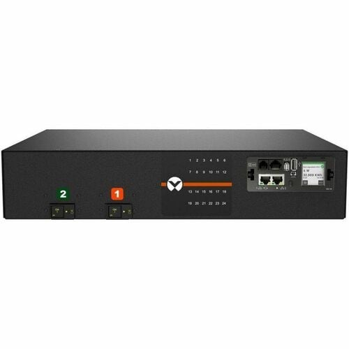 Vertiv Geist rPDU MNU5MDR6-24CF18-3TL6A0H10-S 24-Outlets PDU - Switched - NEMA L6-30P - 24 x Combination C13/C19 - 230 V A