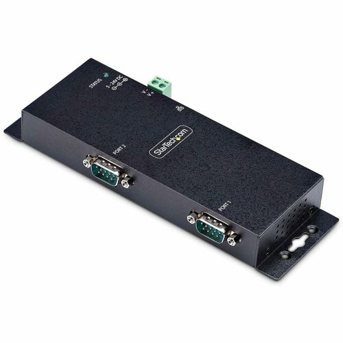 StarTech.com Device Server - TAA-konform - Verdrilltes - 1 x Netzwerk (RJ-45) - 2 x Serielle Schnittstelle - 10/100Base-T 