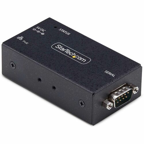 StarTech.com Device Server - TAA-konform - Verdrilltes - 1 - 1 x Serielle Schnittstelle - PoE Ports - 10/100Base-T - Fast 
