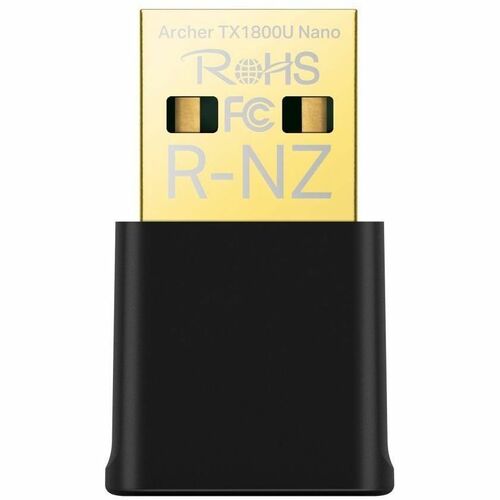 Adaptateur Wi-Fi TP-Link Archer TX1800U Nano - IEEE 802.11 a/b/g/n/ac/ax - Bi bande pour Ordinateur de bureau - USB 2.0 - 