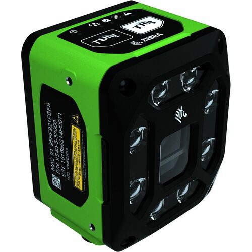 Zebra FS40 Rugged Industrial, Logistics, Warehouse Fixed Mount Barcode Scanner - Cable Connectivity - Industrial Green - 1