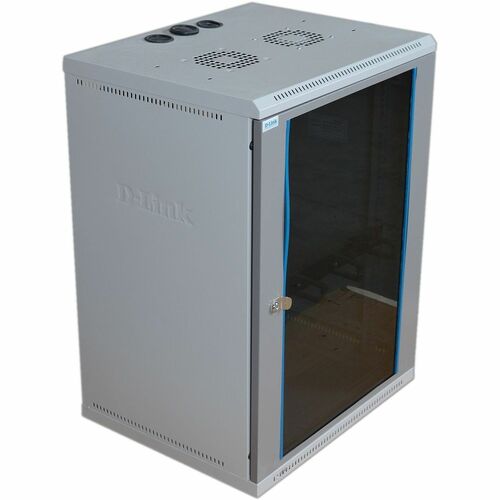 D-Link Mounting Enclosure for Audio/Video Device, Network Device - Grey - 40 kg Load Capacity - Steel, Glass, Metal