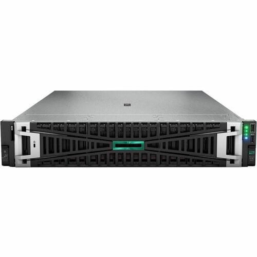 HPE ProLiant DL380 G11 2U Rack Server - 1 Xeon Silver 4410Y 2 GHz - 32 GB RAM - 12Gb/s SAS Controller - Intel Chip - 2 Pro