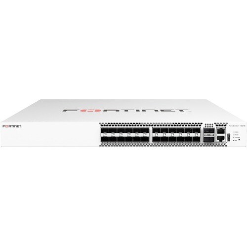 Fortinet FortiSwitch 1024E Manageable Ethernet Switch - 10 Gigabit Ethernet, 100 Gigabit Ethernet, 40 Gigabit Ethernet - 1