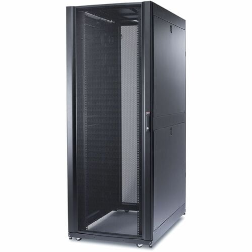 APC by Schneider Electric NetShelter SX 45U Rack Cabinet - 482.60 mm Rack Width - Black - TAA Compliant - 1020.58 kg Dynam