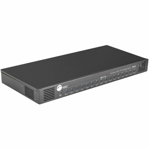SIIG 16-Port Industrial USB-C PD Charging Station - 1000W - up to 10 USB-C 100W - up to 16 USB-C 60W - SIIG 16-Port Indust