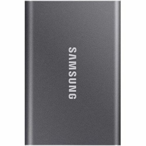 Samsung T7 4 TB Portable Solid State Drive - External - Grey - USB 3.2 (Gen 2) Type C - 256-bit AES Encryption Standard