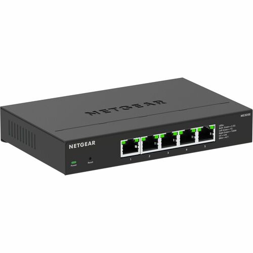 Netgear Business MS300 MS305E 5 Ports Ethernet Switch - 2.5 Gigabit Ethernet, Gigabit Ethernet - 100/1000Base-T, 2.5GBase-