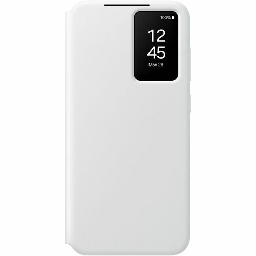 Samsung Smart View EF-ZS721 Tasche (Brieftasche) Samsung Galaxy S24 FE Smartphone - Weiß - Plastik Körper - 166 mm Höhe x 