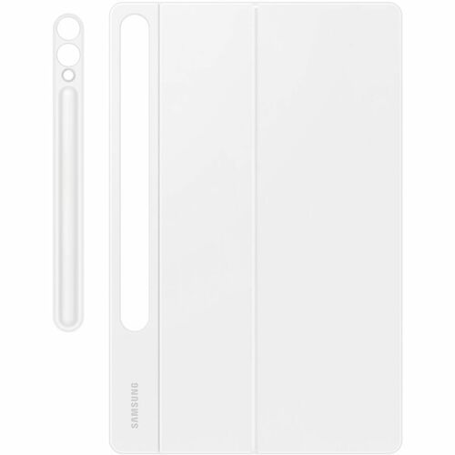 Samsung Book Cover Tastatur/Cover (Buchfalz) Samsung Galaxy Tab S9+ Tablet - Weiß - 286 mm Höhe x 193,4 mm Breite x 14,8 m