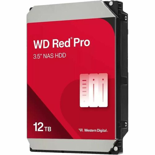 Western Digital Red Pro Festplatte - 3,5" Intern - 12 TB - SATA (SATA/600) - 7200U/Min