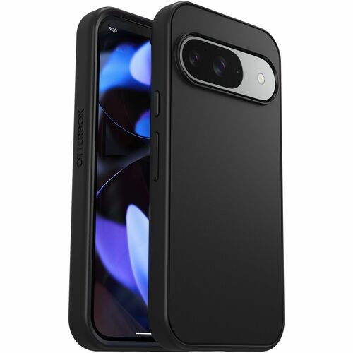 OtterBox Symmetry Case for Google Pixel 9, Pixel 9 Pro Smartphone - Black - Retail - Shock Absorbing - Plastic