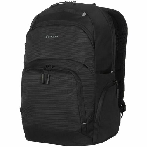Targus Classic CN600GL Carrying Case (Backpack) for 38.1 cm (15") to 40.6 cm (16") Notebook - Black - Water Resistant, Imp