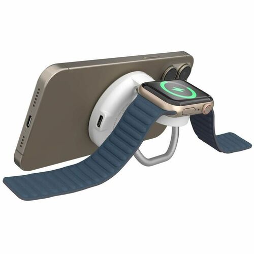 Targus HyperJuice HJ3310WHGL Induction Charger - White - For Smartwatch, Wireless Earphone, Smartphone, Android Device, Qi