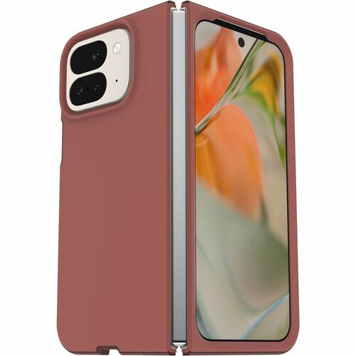 OtterBox Thin Flex Case for Google Pixel 9 Pro Fold Smartphone - Red Clay (Red) - Drop Resistant, Scratch Resistant, Scrap