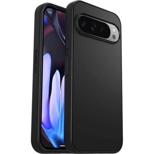 OtterBox Symmetry Case for Google Pixel 9 Pro XL Smartphone - Black - Drop Resistant - Polycarbonate (PC) - Wireless Charg