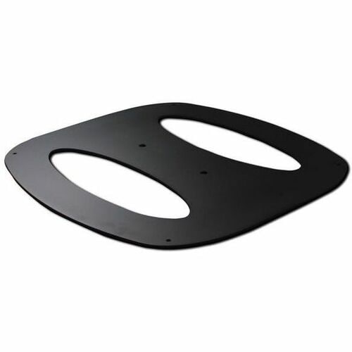 B-Tech Base - Large - 70 kg Load Capacity - 890 mm Width x 850 mm Depth x 12 mm Height - Steel - Black - Heavy Duty, Frees