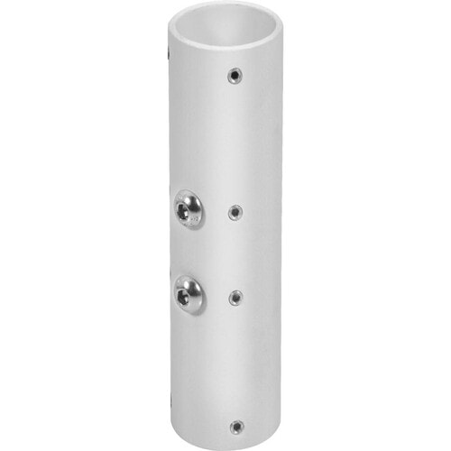 B-Tech BT5924 Mounting Extension for Pole Mount, CCTV Camera - White - Steel