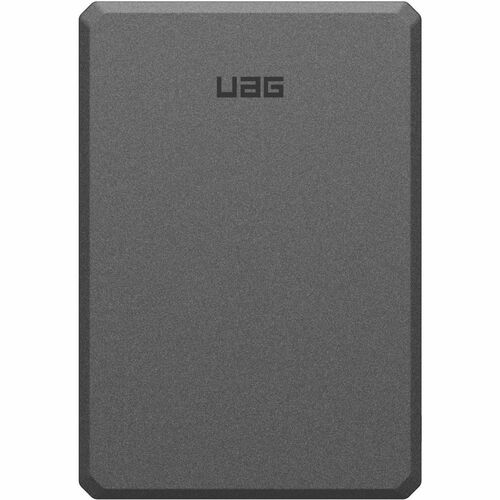Urban Armor Gear SRGE Slim 5K Power Bank - Black/Grey - For Smartphone, Tablet, Computer, AirPod, AirPods Pro, Charging Ca