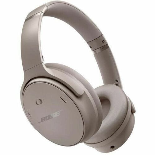 Bose QuietComfort Headset - Sandstone - Stereo - Mini-phone (3.5mm) - Wired/Wireless - Bluetooth - 30 ft - Over-the-head -