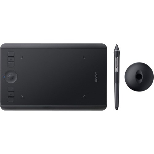 Wacom Intuos Pro PTH460K0A Graphics Tablet - 5080 lpi - Touchscreen - Multi-touch Screen - Wired/Wireless - Black - Blueto