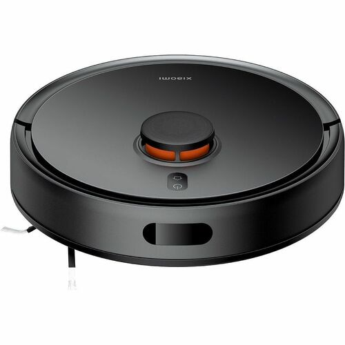 Xiaomi D106 Cordless Robot Vacuum Cleaner - Black - 900 mL Dust Capacity - 270 mL Water Tank Capacity - Wet Surface, Dry S
